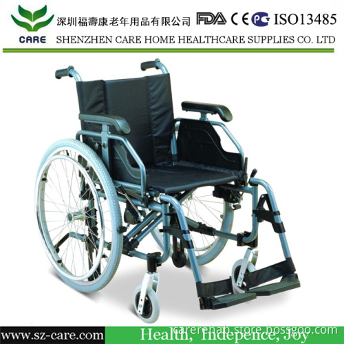 Foldable Wheelchair with Adjustable Chair Frame